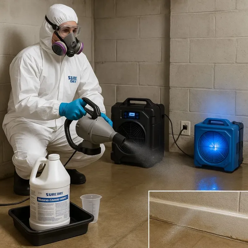 Sanitization and Odor Removal process in Sullivan, IN