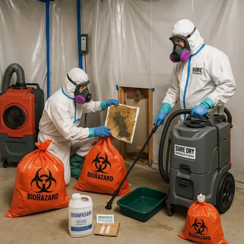Contaminated Water Handling Protocols process in Sullivan, IN