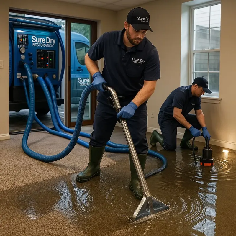 Water Extraction and Removal process in Sullivan, IN